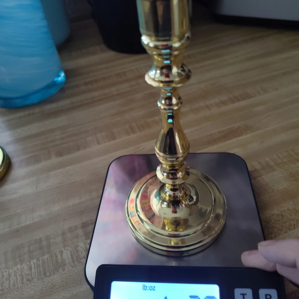 Baldwin Brass Candlestick Holders Pair